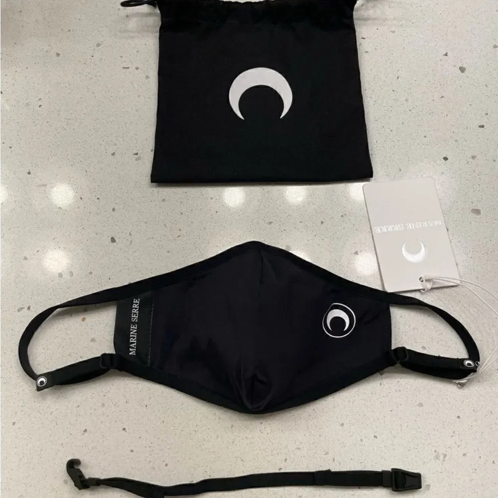 Marine Serre Moon motif face mask size S/M